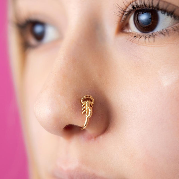 Nostril Scorpion Gold